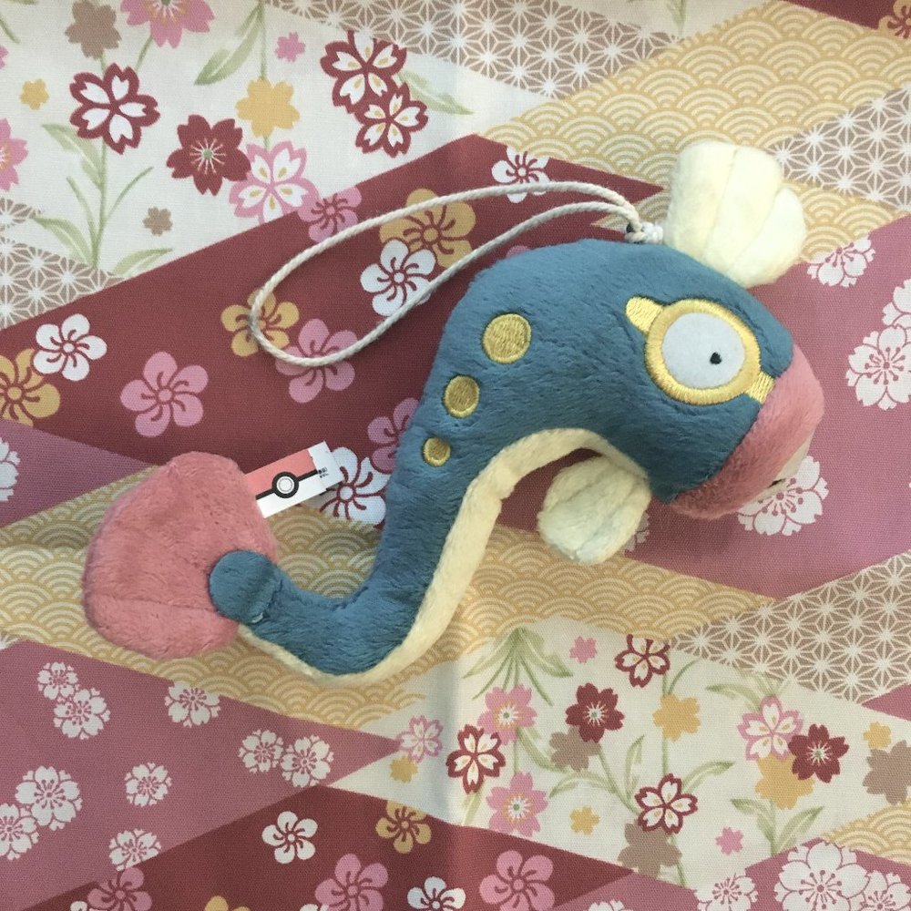 Rare Banpresto Pokemon Unova Eelektrik UFO Plush Bag Charm #2